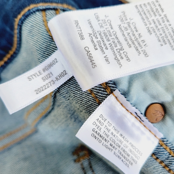 Madewell Petite 10" High-Rise Skinny Jeans in Danny Wash Size 32 - Picture 13 of 16